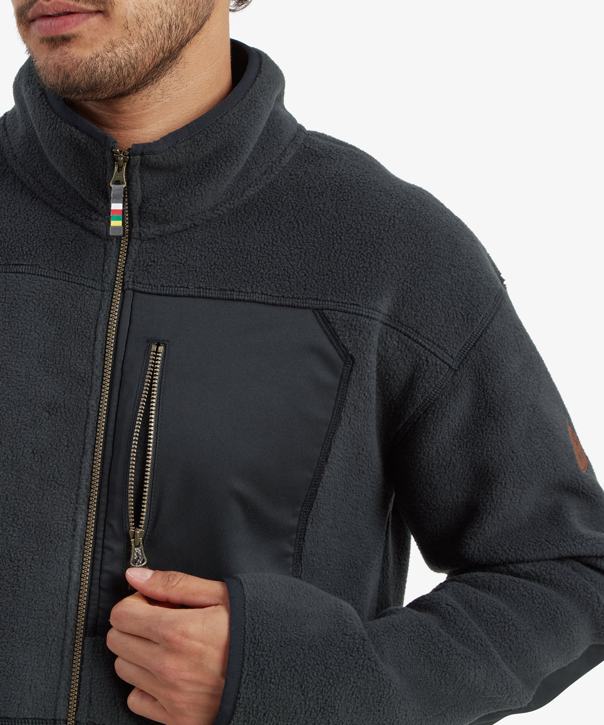 Men's Sanani Fleece Jacket Black | Sherpa Adventure Gear