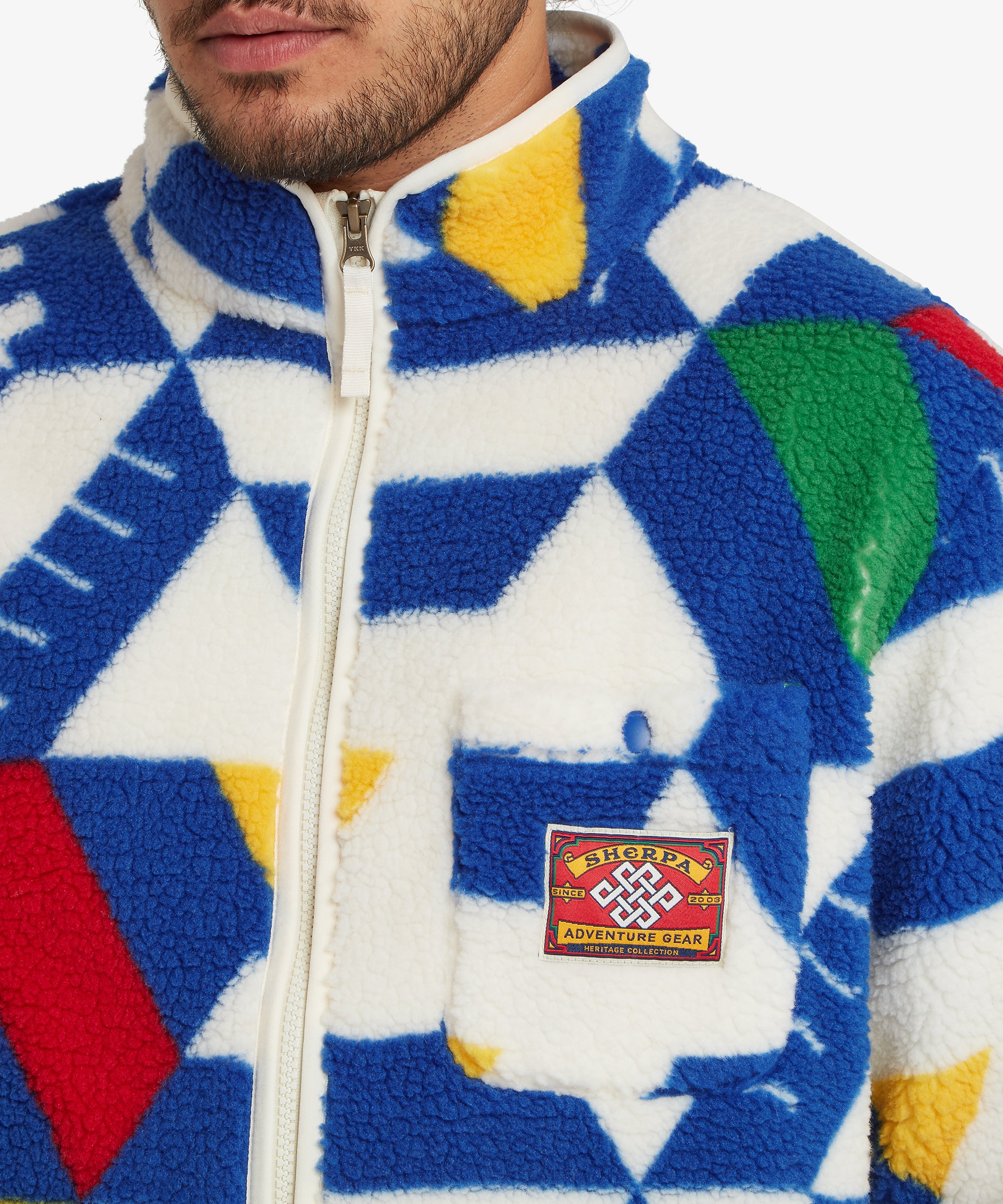 Unisex Tarcho Zip Fleece Cream | Sherpa Adventure Gear