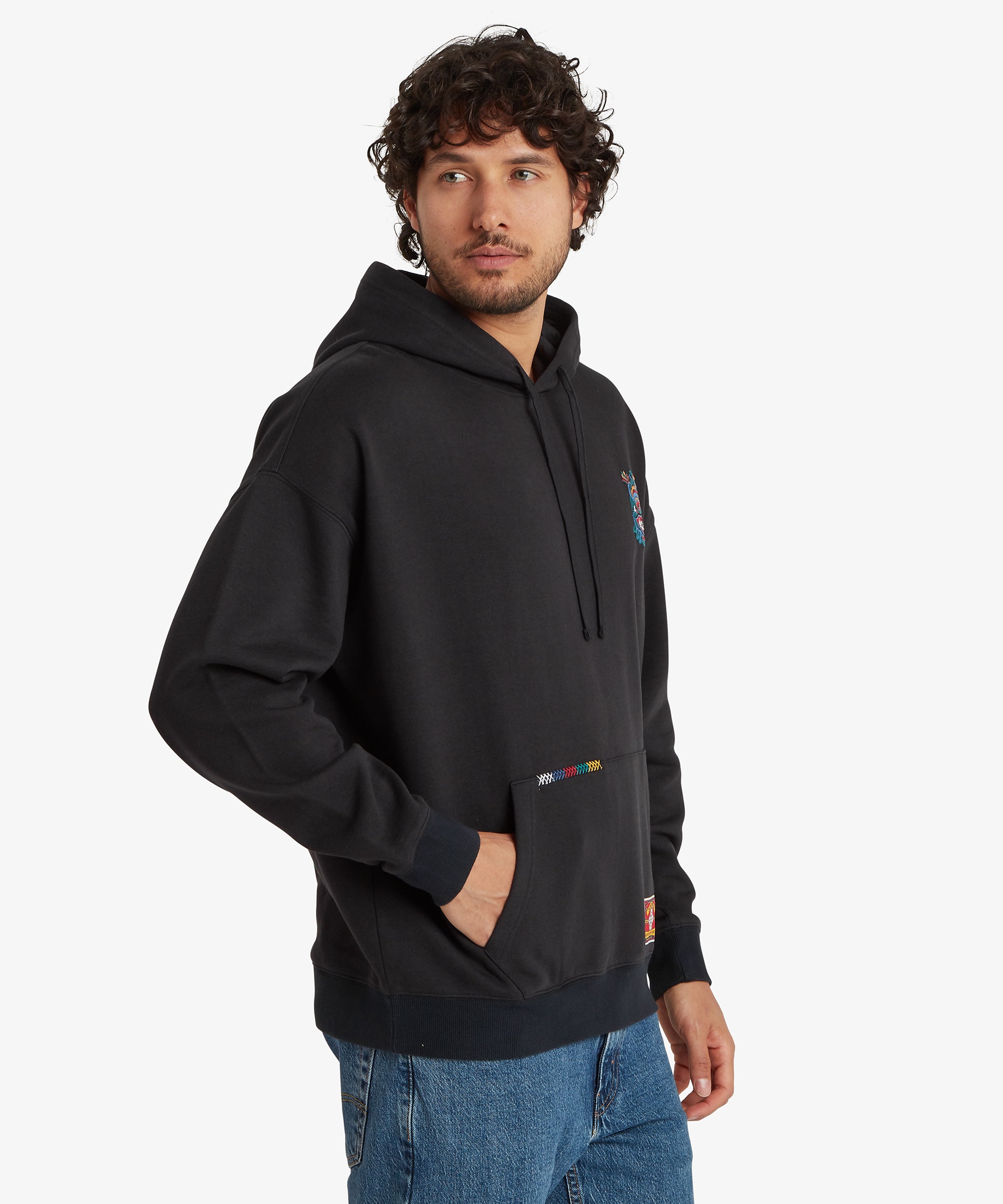 Tarcho Mask Hoodie  - Black