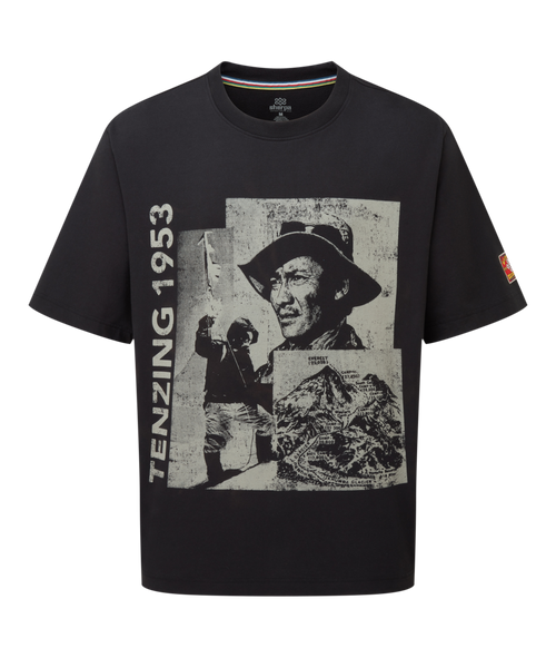 Men's Tenzing T-Shirt Black | Sherpa Adventure Gear
