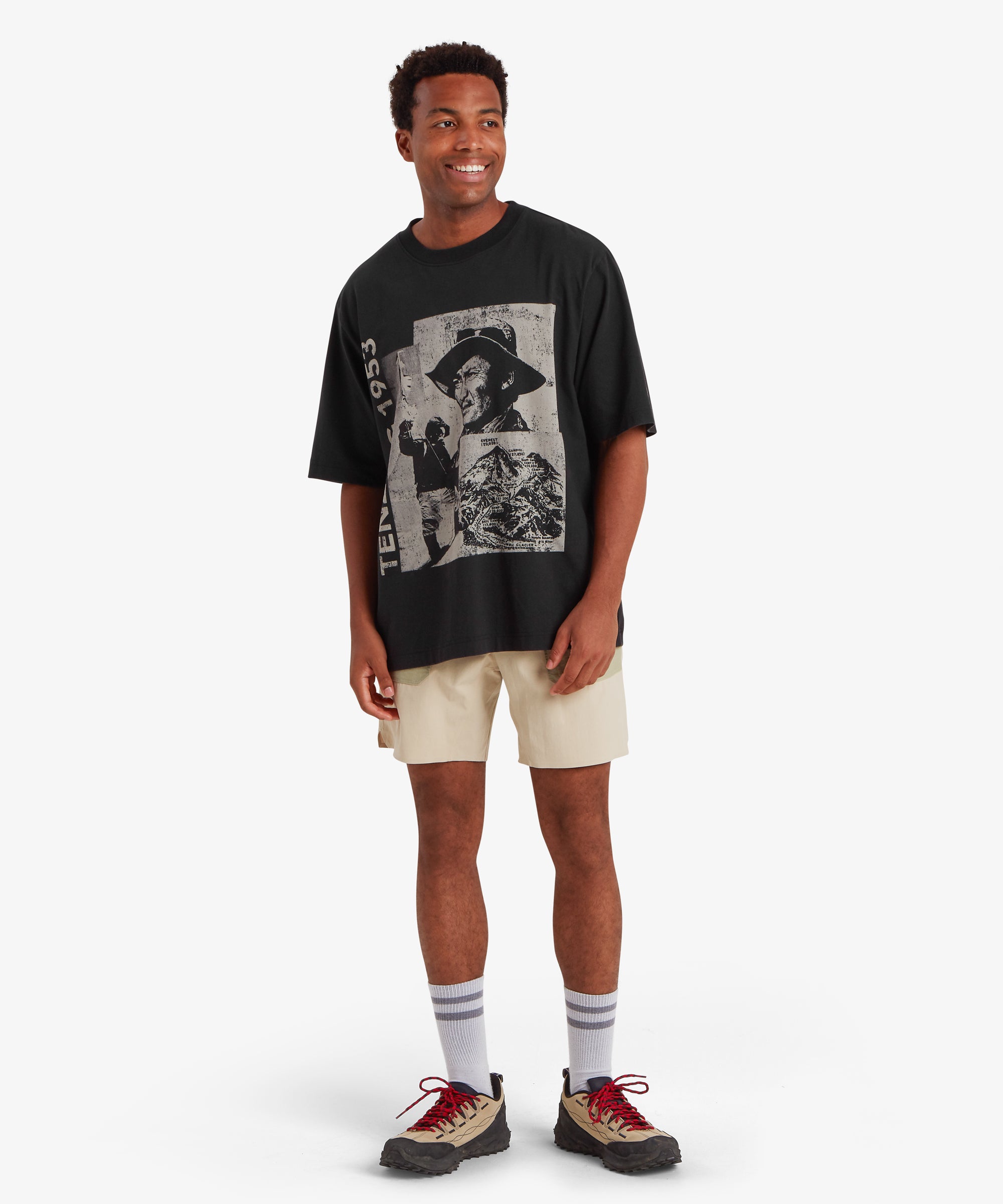 Men's Tenzing T-Shirt Black | Sherpa Adventure Gear