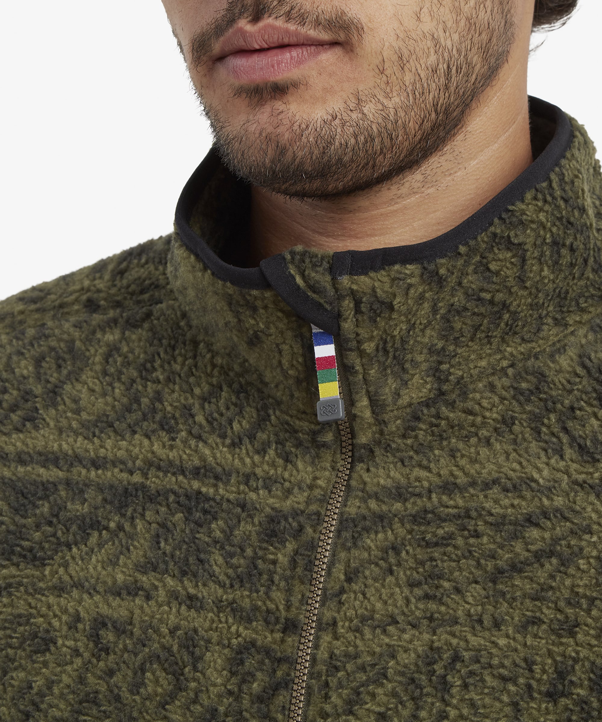 Uddesya Eco Jacke - Evergreen Topo