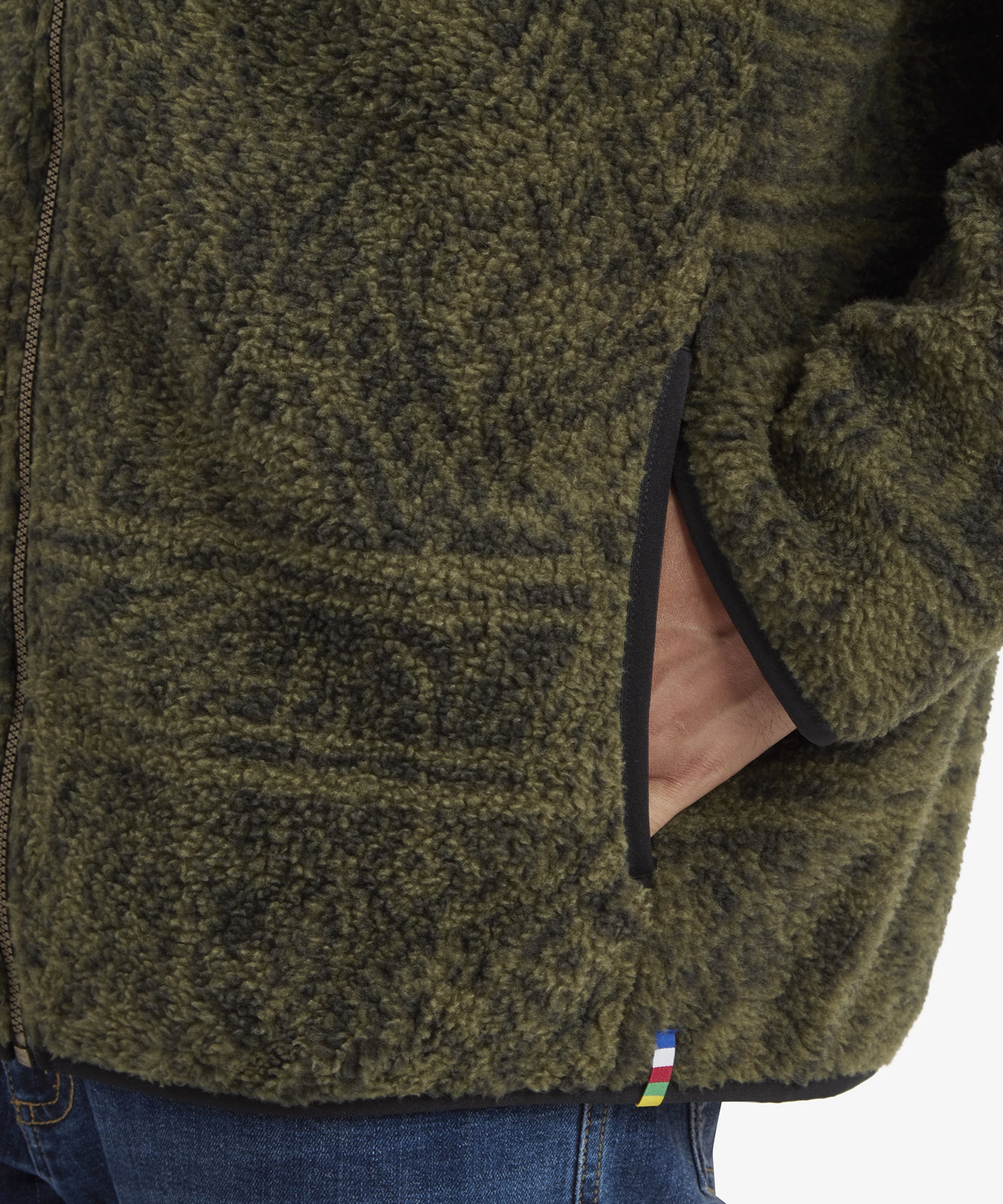 Uddesya Eco Jacke - Evergreen Topo