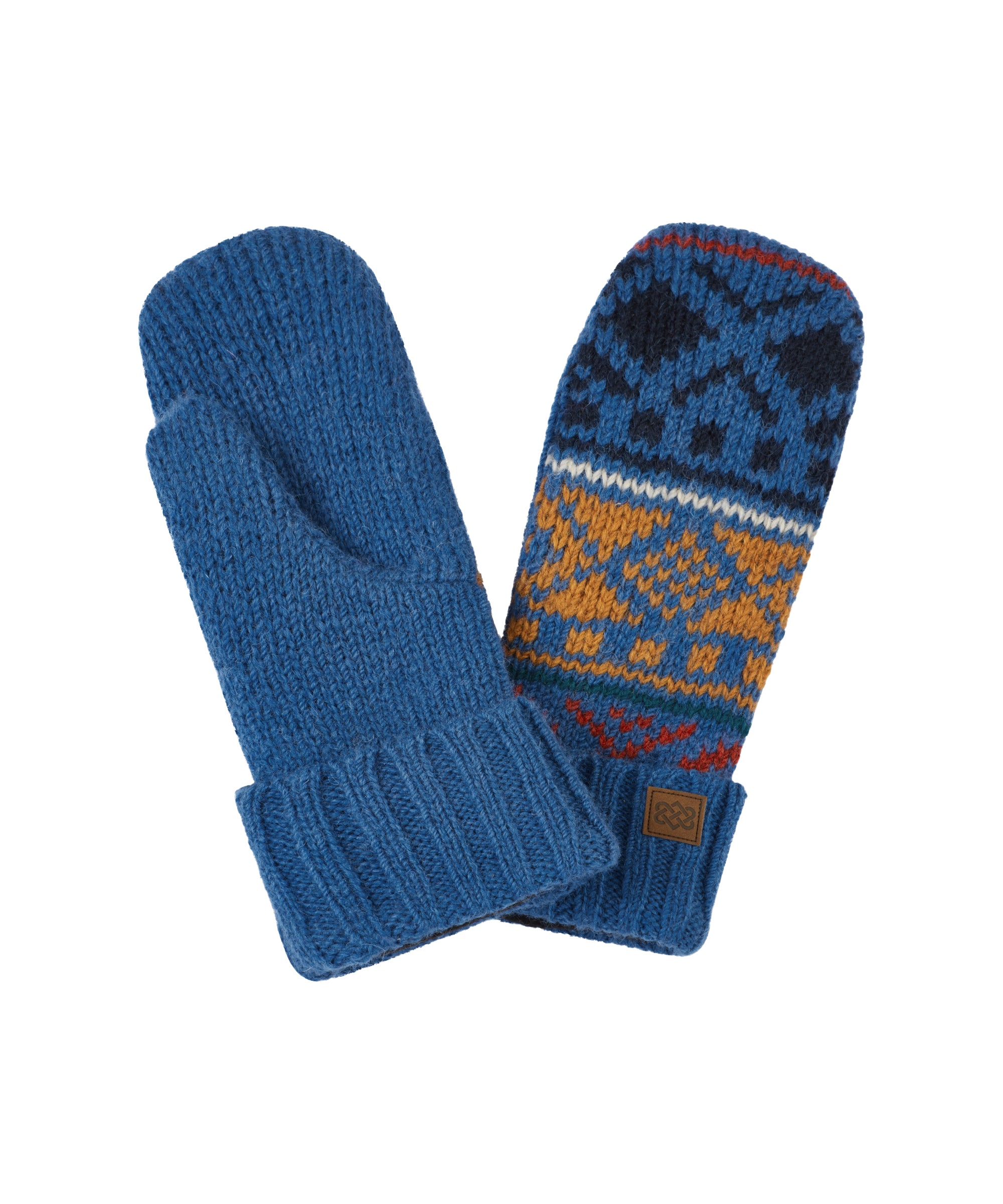 Unisex Hanssi Knit Mitten Brown | Sherpa Adventure Gear