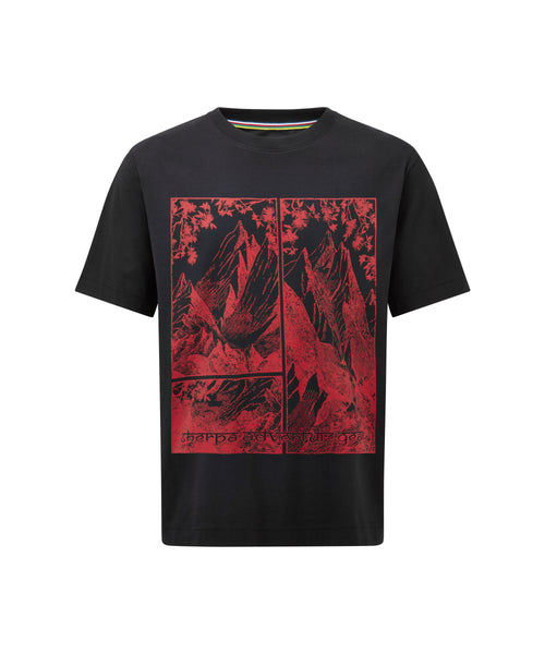 Unisex Tarcho Destination T-Shirt Black | Sherpa Adventure Gear