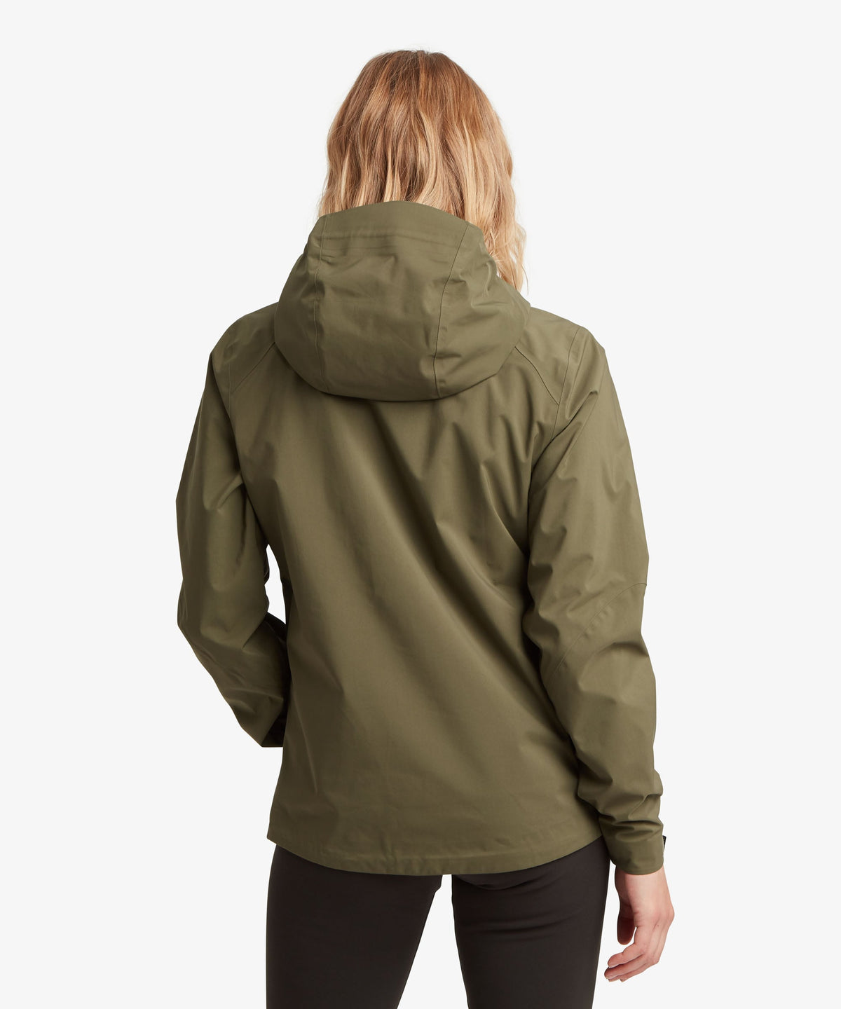 Sherpa Adventure Gear Beyul 3L Jacket in green against a white studio background.