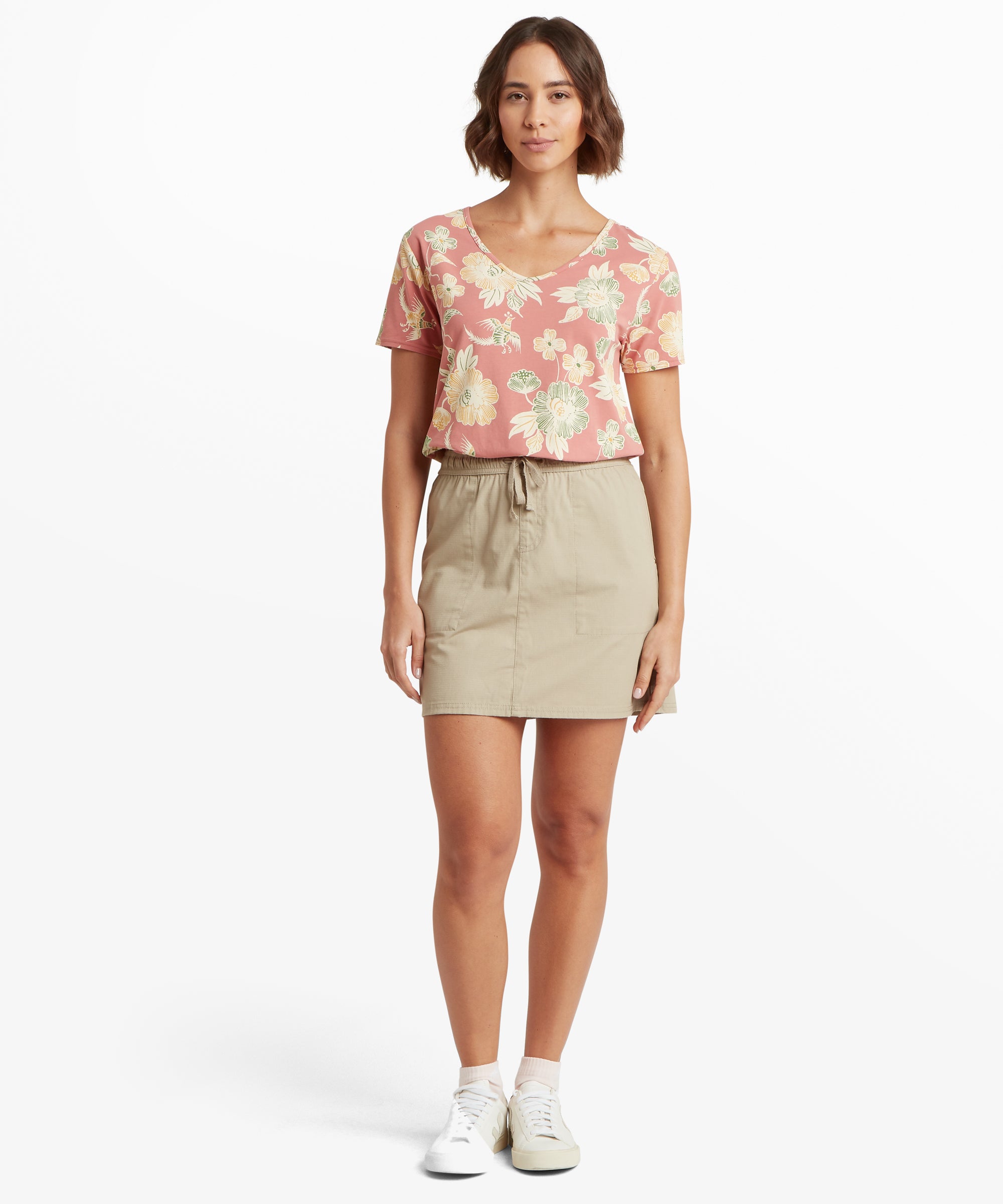 Women's Ghoral Skort Brown | Sherpa Adventure Gear EU