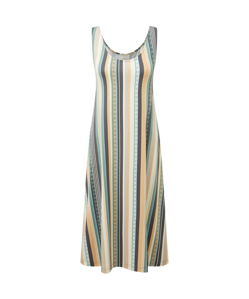 Women's Neha Long Tank Dress Black | Sherpa Adventure Gear