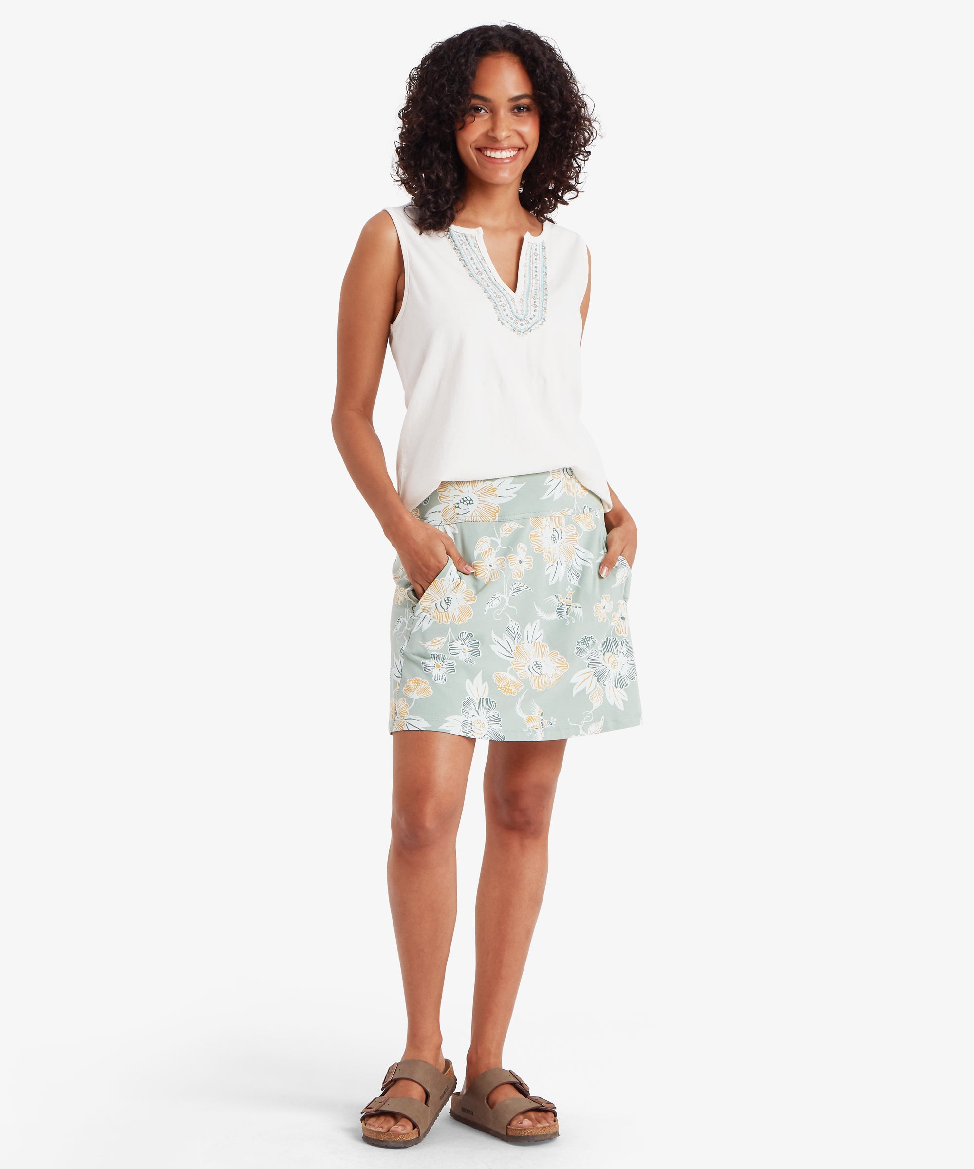 Women's Neha Skort Floral | Sherpa Adventure Gear