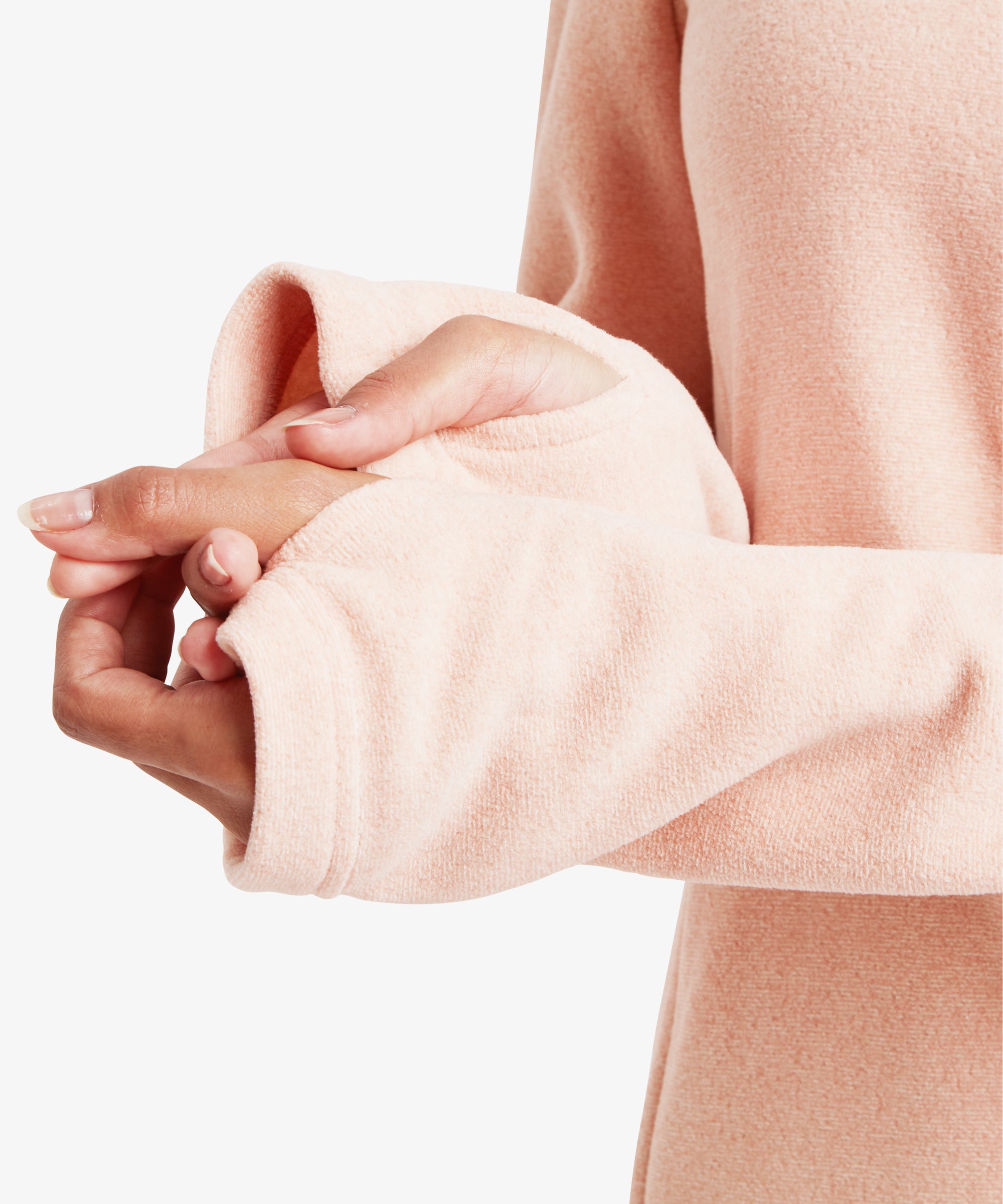 Rolpa Eco Pullover Zip - Blush