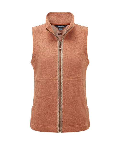 Women's Rolpa Eco Fleece Vest Brown | Sherpa Adventure Gear