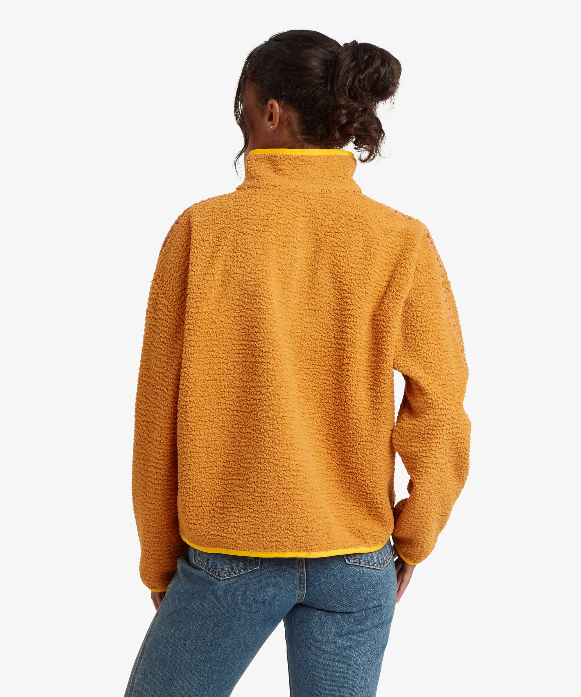 Womens Tarcho Quarter Zip Pullover Yellow | Sherpa Adventure Gear