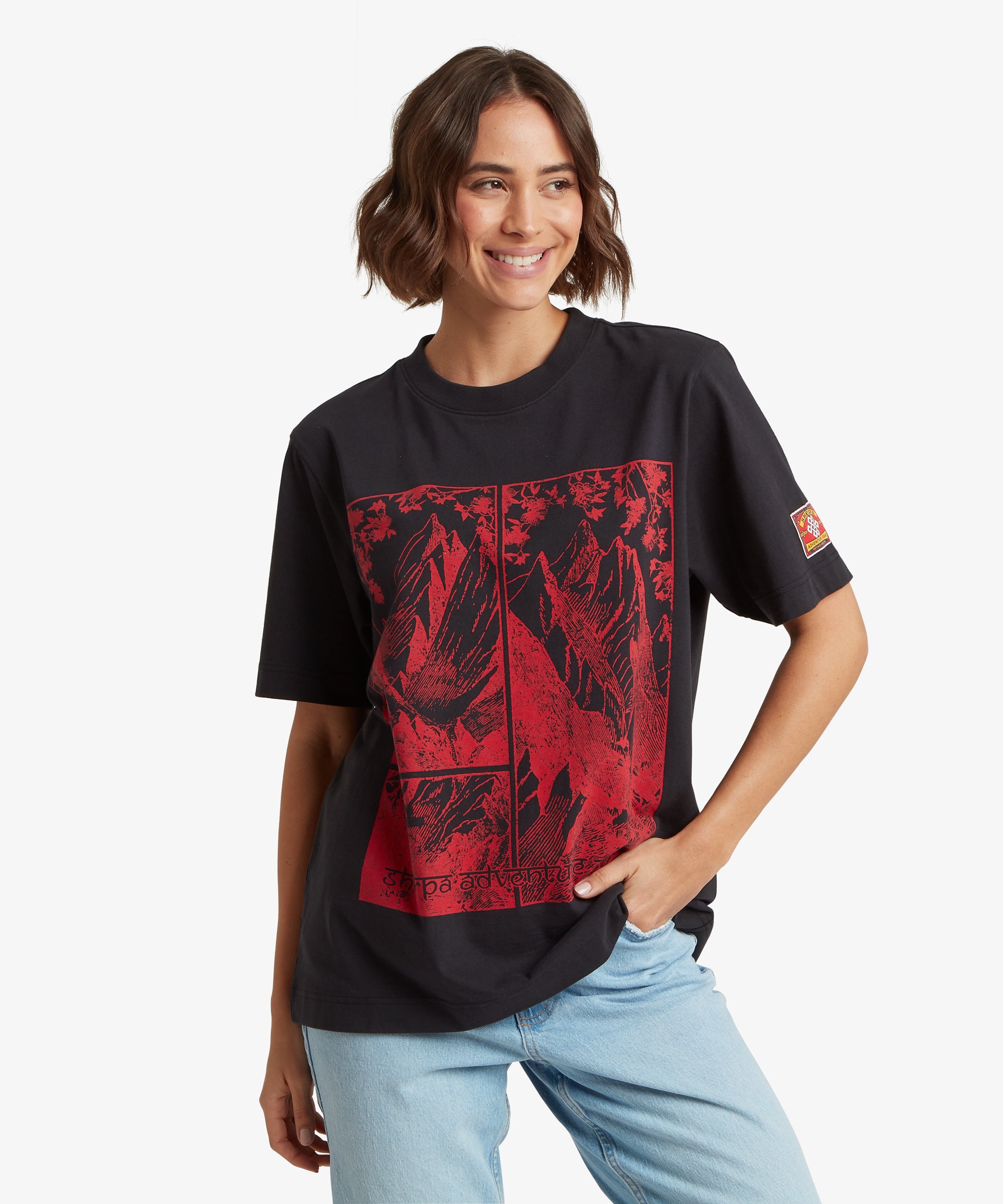 Unisex Tarcho Destination T-Shirt Green | Sherpa Adventure Gear