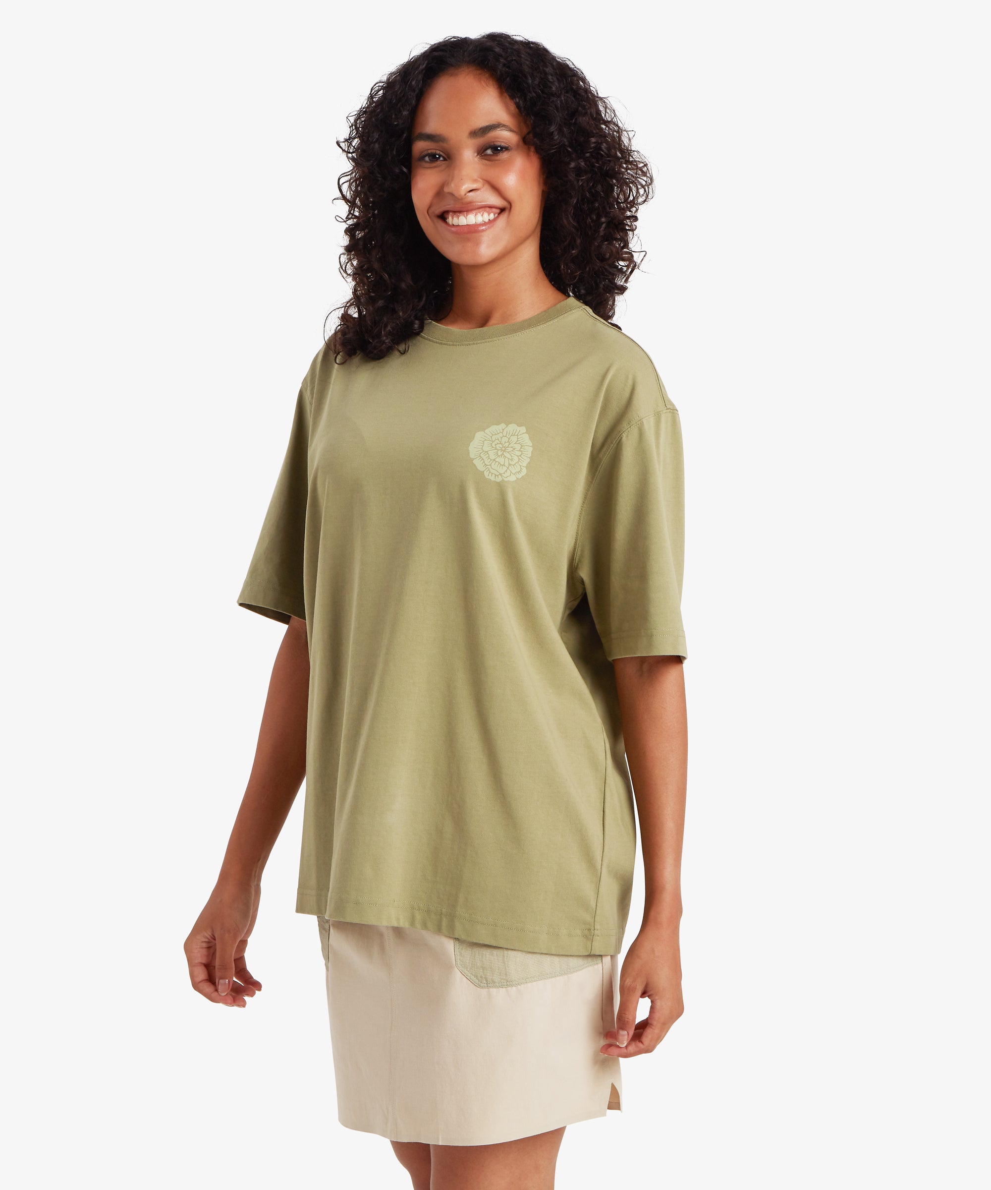 Tarcho Marigold T-Shirt - Pistachio