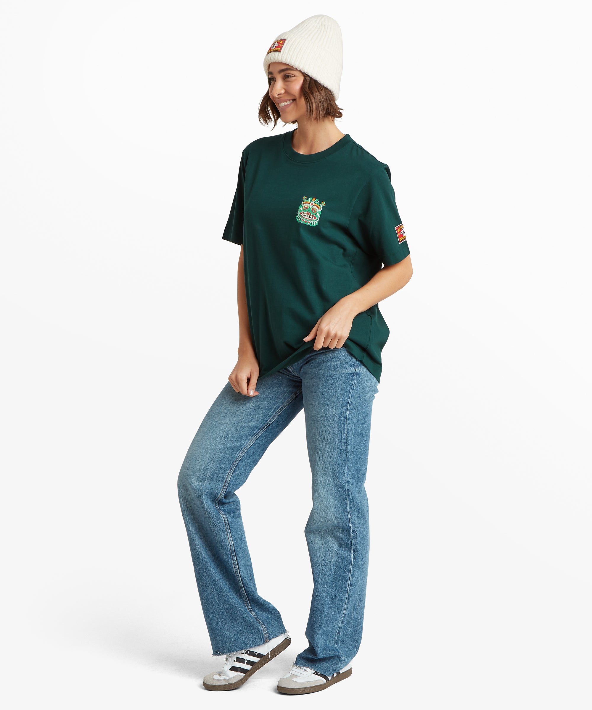 Tarcho Mask T-Shirt  - Dark Green