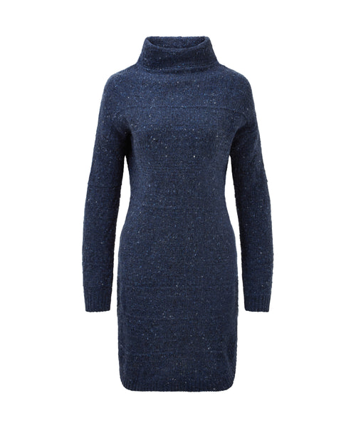 Women's Yuden Knit Dress Blue | Sherpa Adventure Gear Women's Yuden Knit Dress Blue | Sherpa Adventure Gear